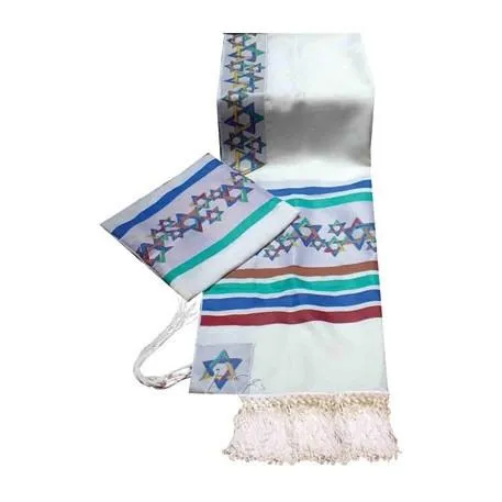 Tallit Set - Magen David Star Of David