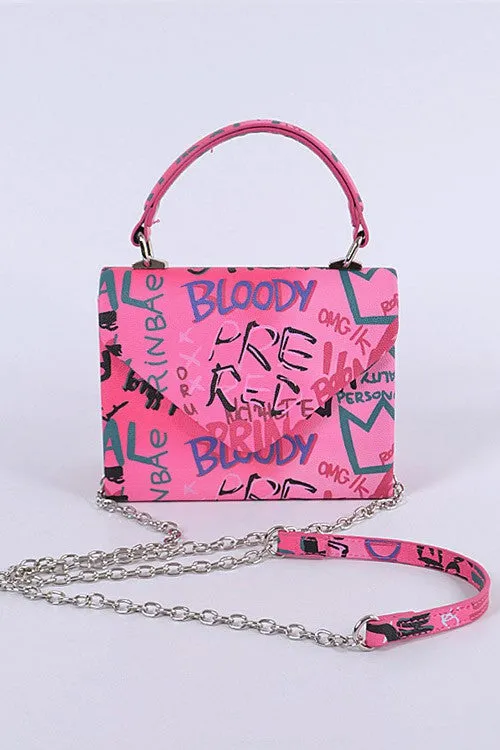 TEEK - Graffiti Boxy Swing Bag