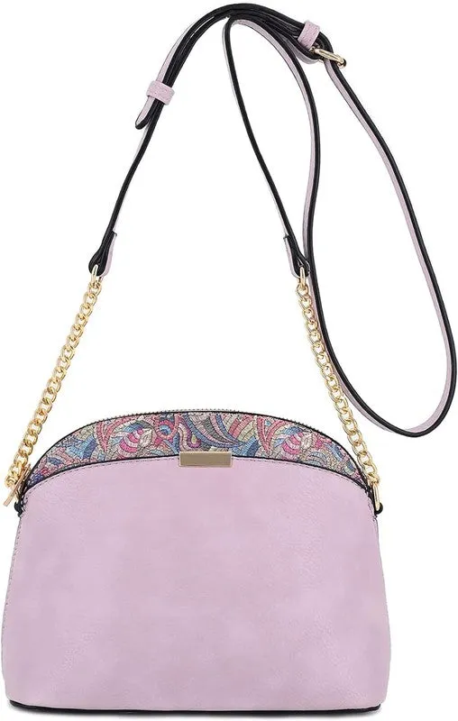 TEEK - Paisley Dome Crossbody Bag