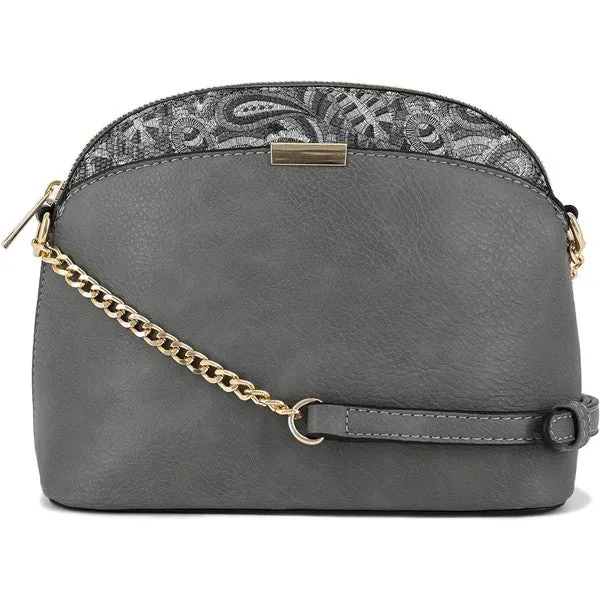 TEEK - Paisley Dome Crossbody Bag