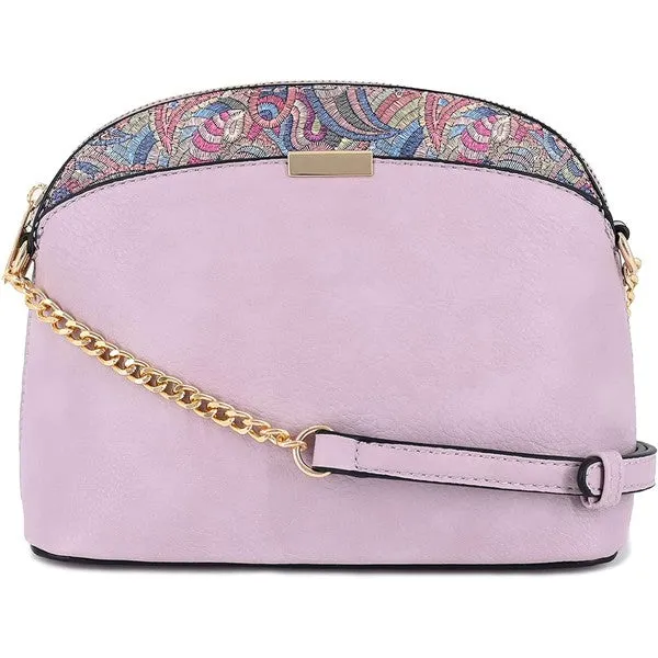 TEEK - Paisley Dome Crossbody Bag