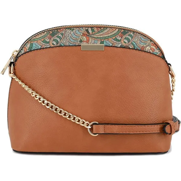 TEEK - Paisley Dome Crossbody Bag