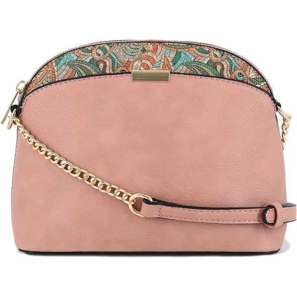 TEEK - Paisley Dome Crossbody Bag