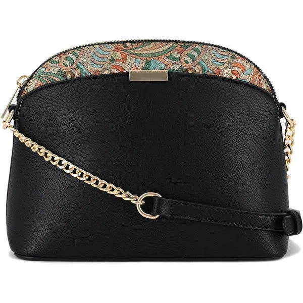 TEEK - Paisley Dome Crossbody Bag