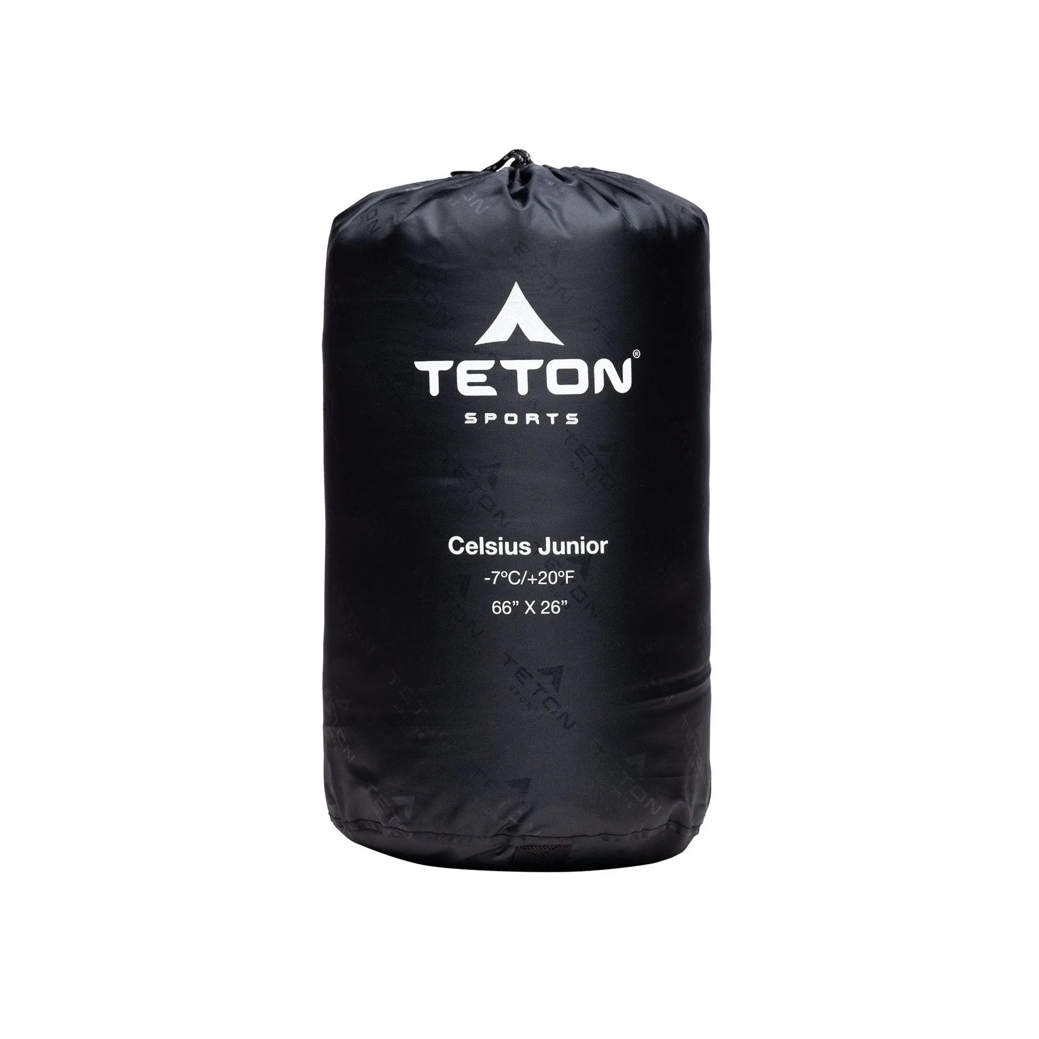 Teton Sports Li'l Celsius -7˚c/20˚f Kids Sleeping Bag in Ocean and Grey