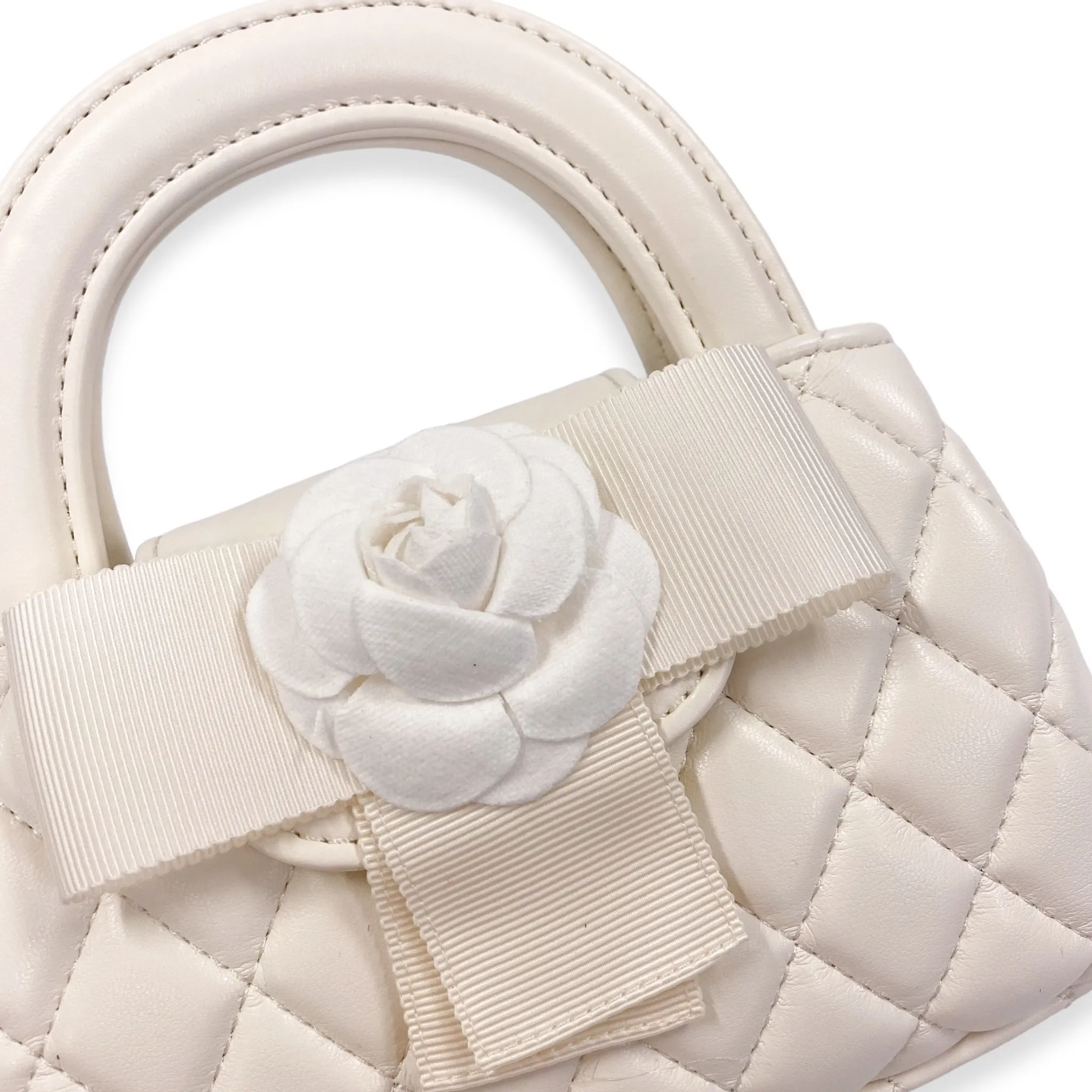 The Lilian Purse in Ivory