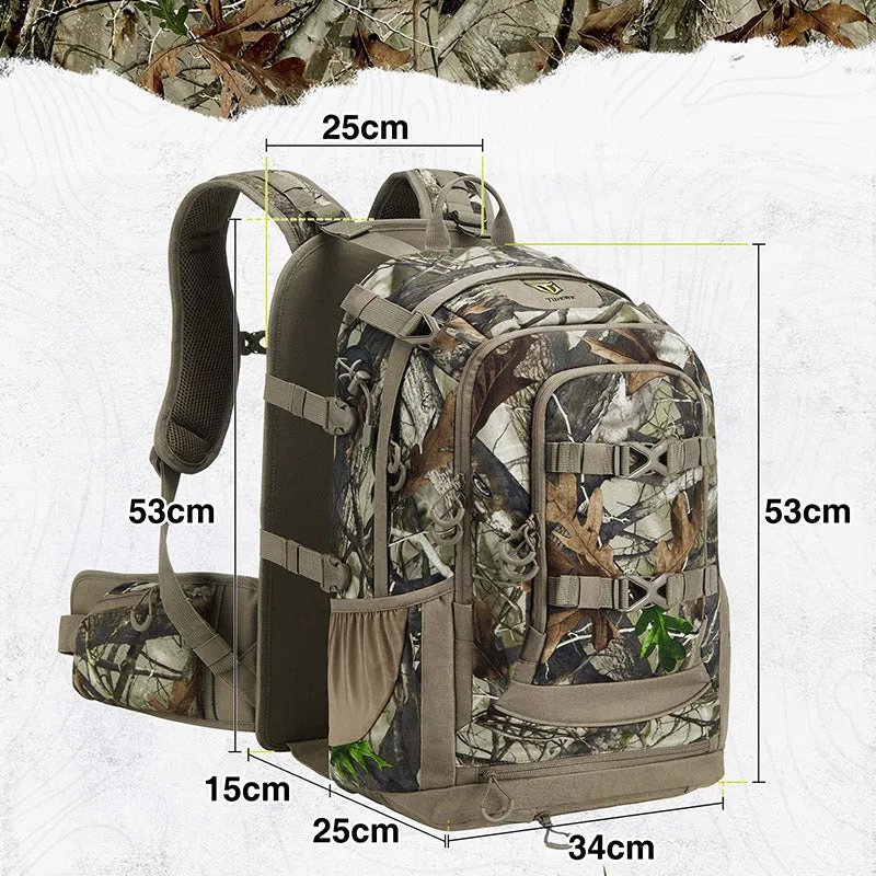 TIDEWE Extendable Capacity 50L - 75L Hunting Backpack