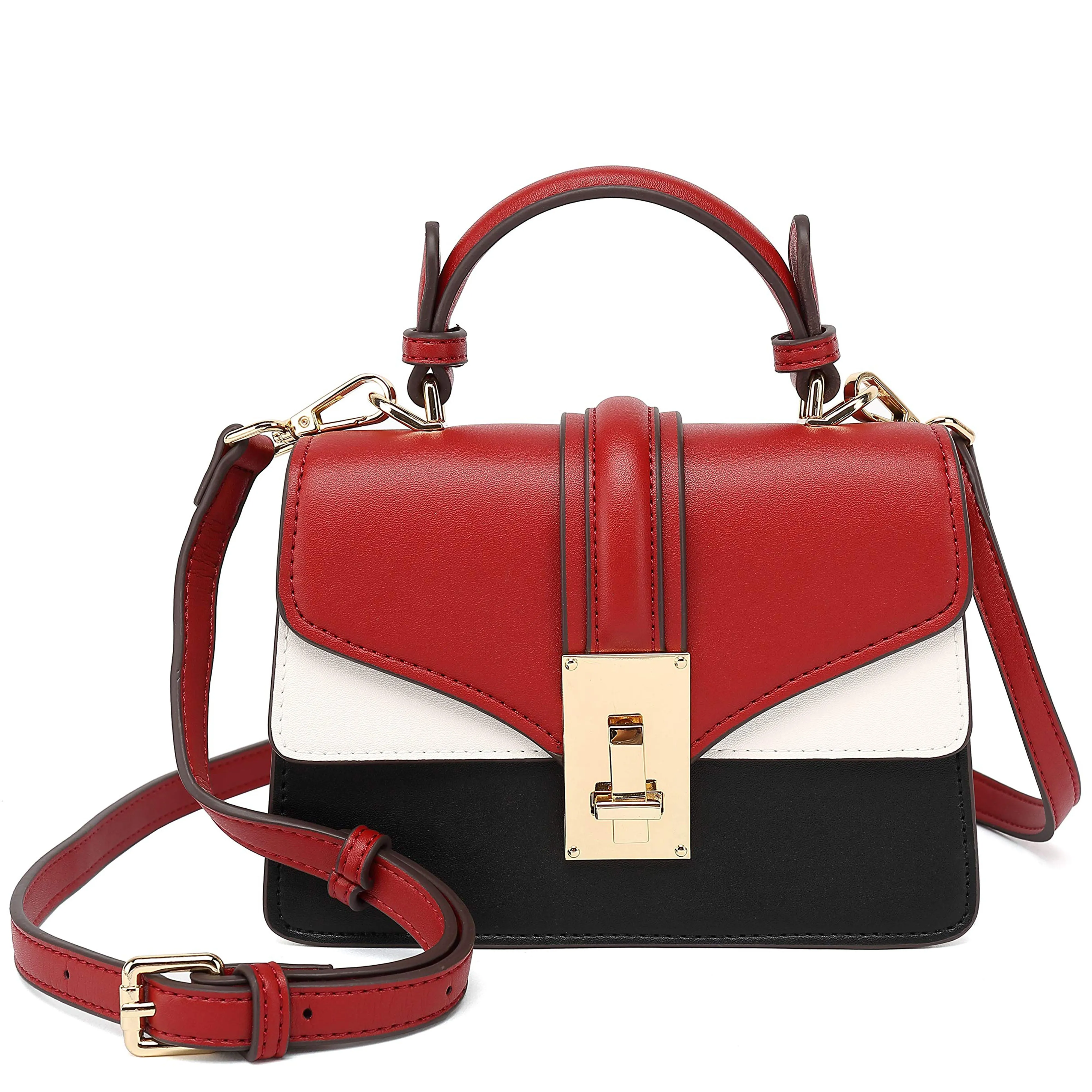 Top Handle Satchel Handbag H2077