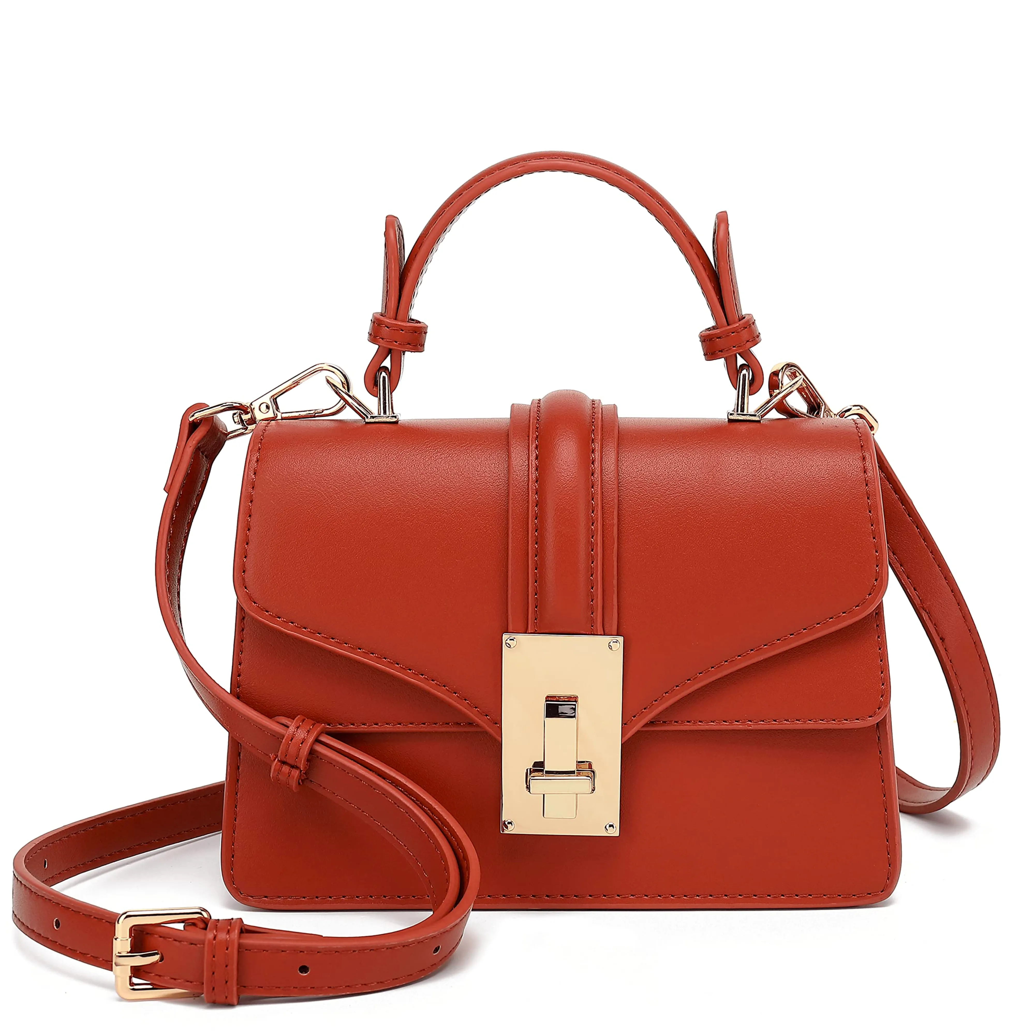 Top Handle Satchel Handbag H2077