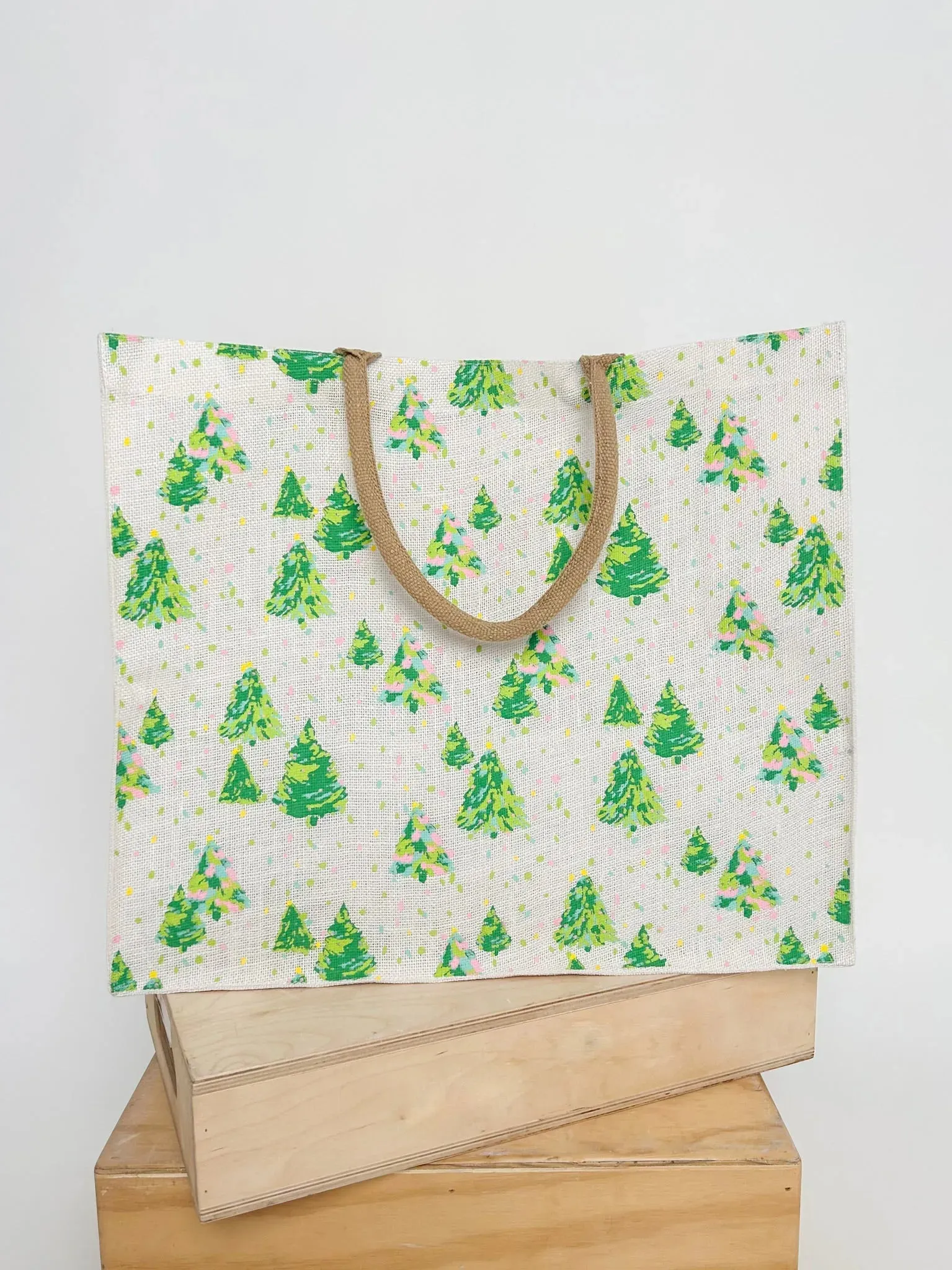 Tree Print Tote Bag