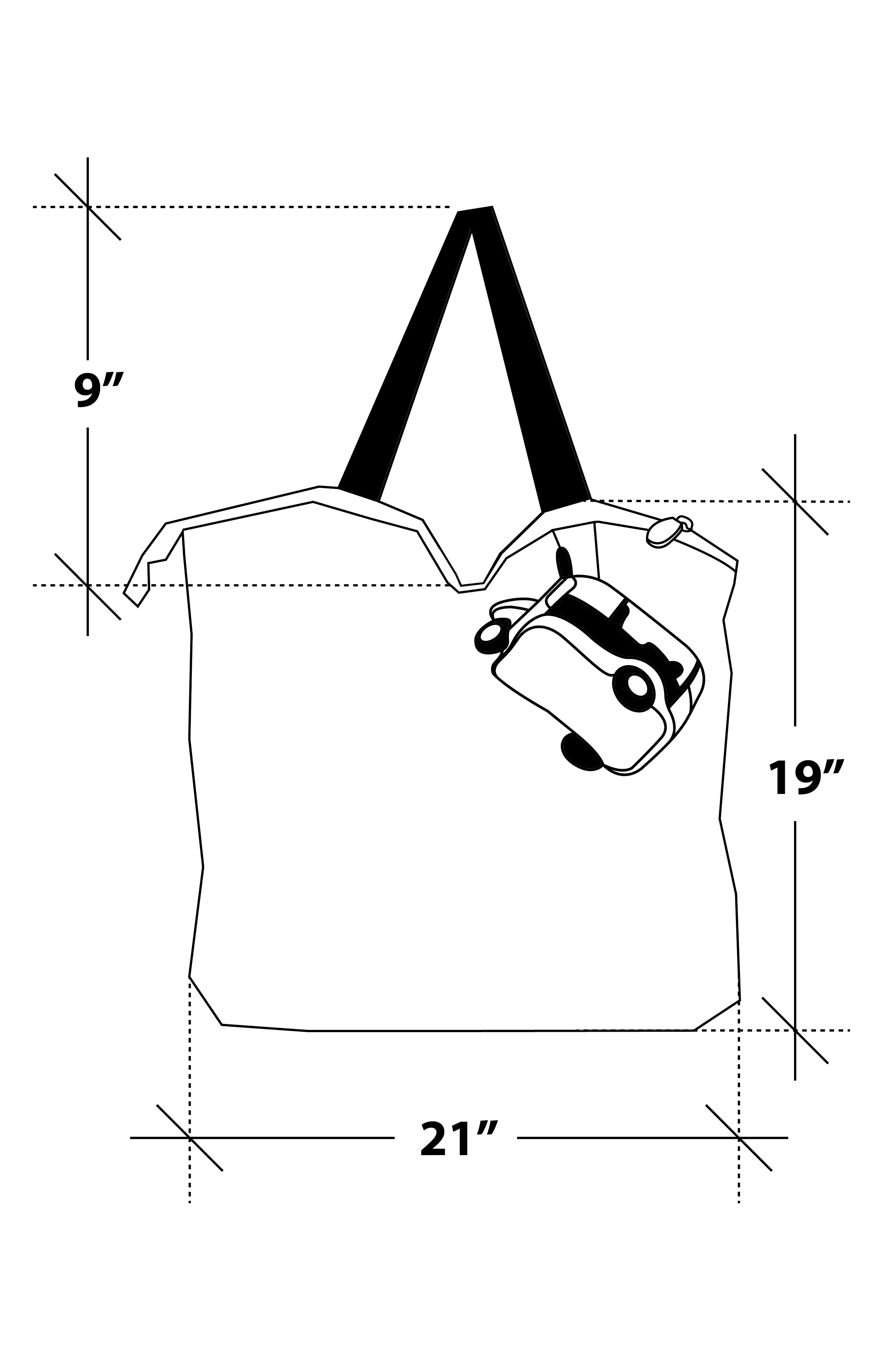 TUK TUK FOLDABLE ASIA - L : Purple / Pink