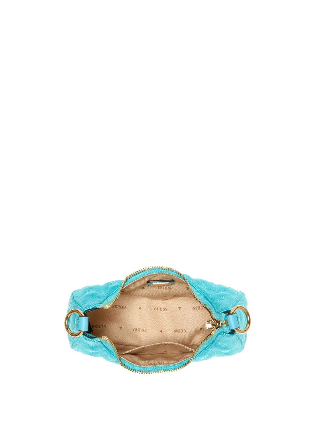 Turquoise Golden Rock Mini Hobo Bag