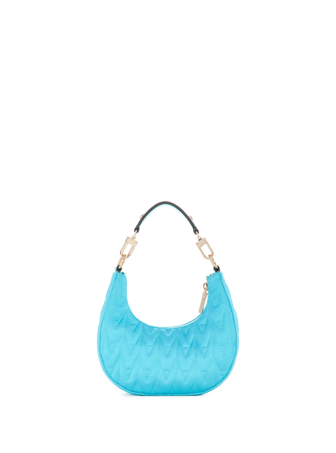 Turquoise Golden Rock Mini Hobo Bag