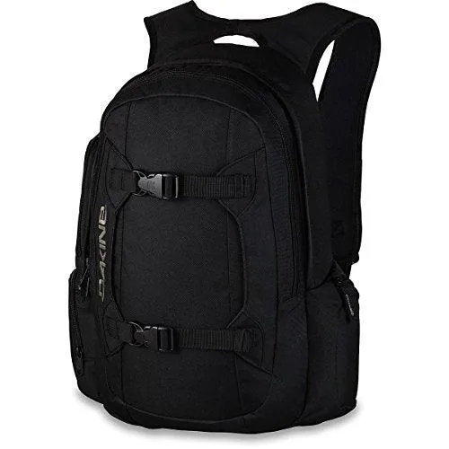 USED Dakine Mission 25L Hydration Backpack Zipper Closure, Black