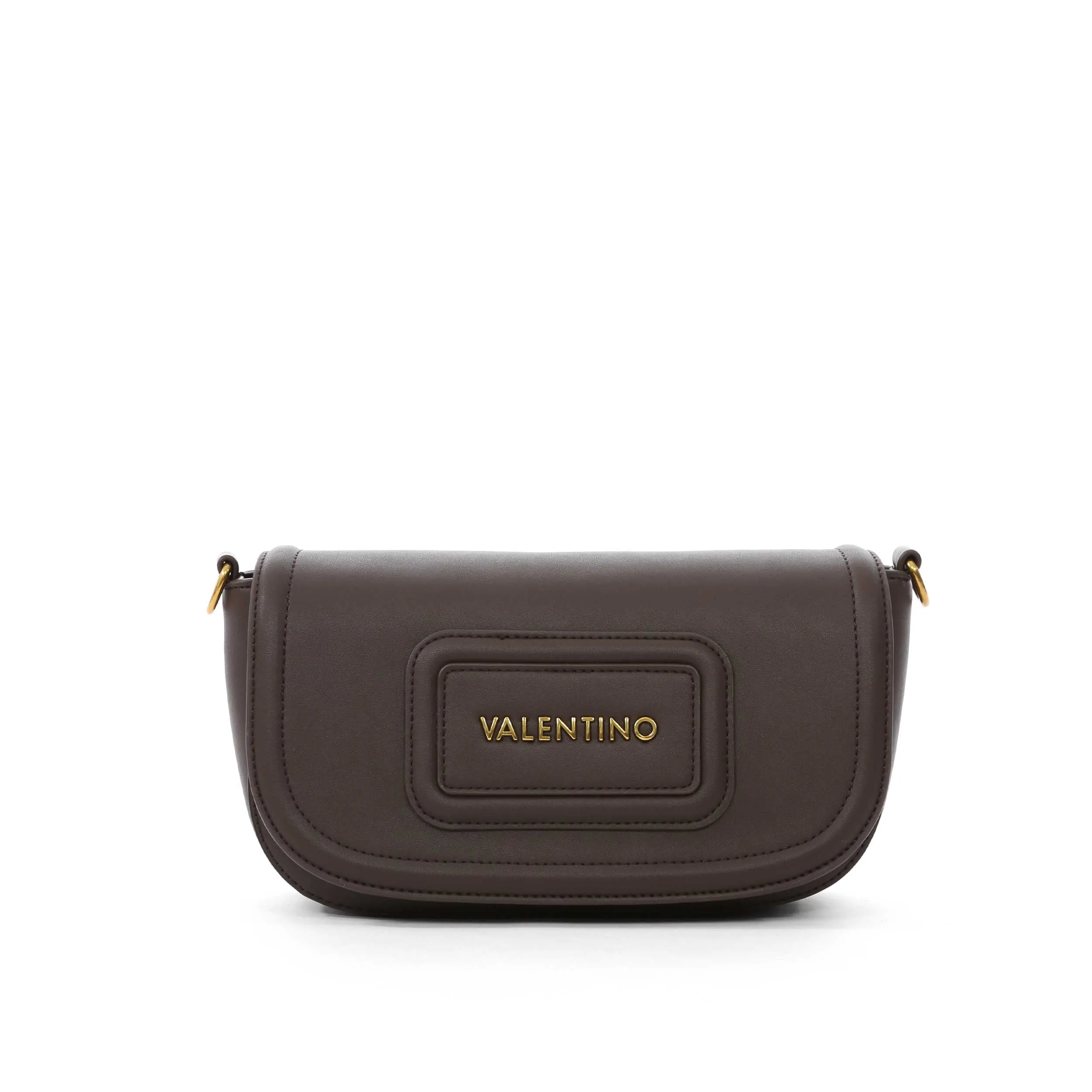 Valentino Bags Snowy RE Ladies Flap Bag in Brown