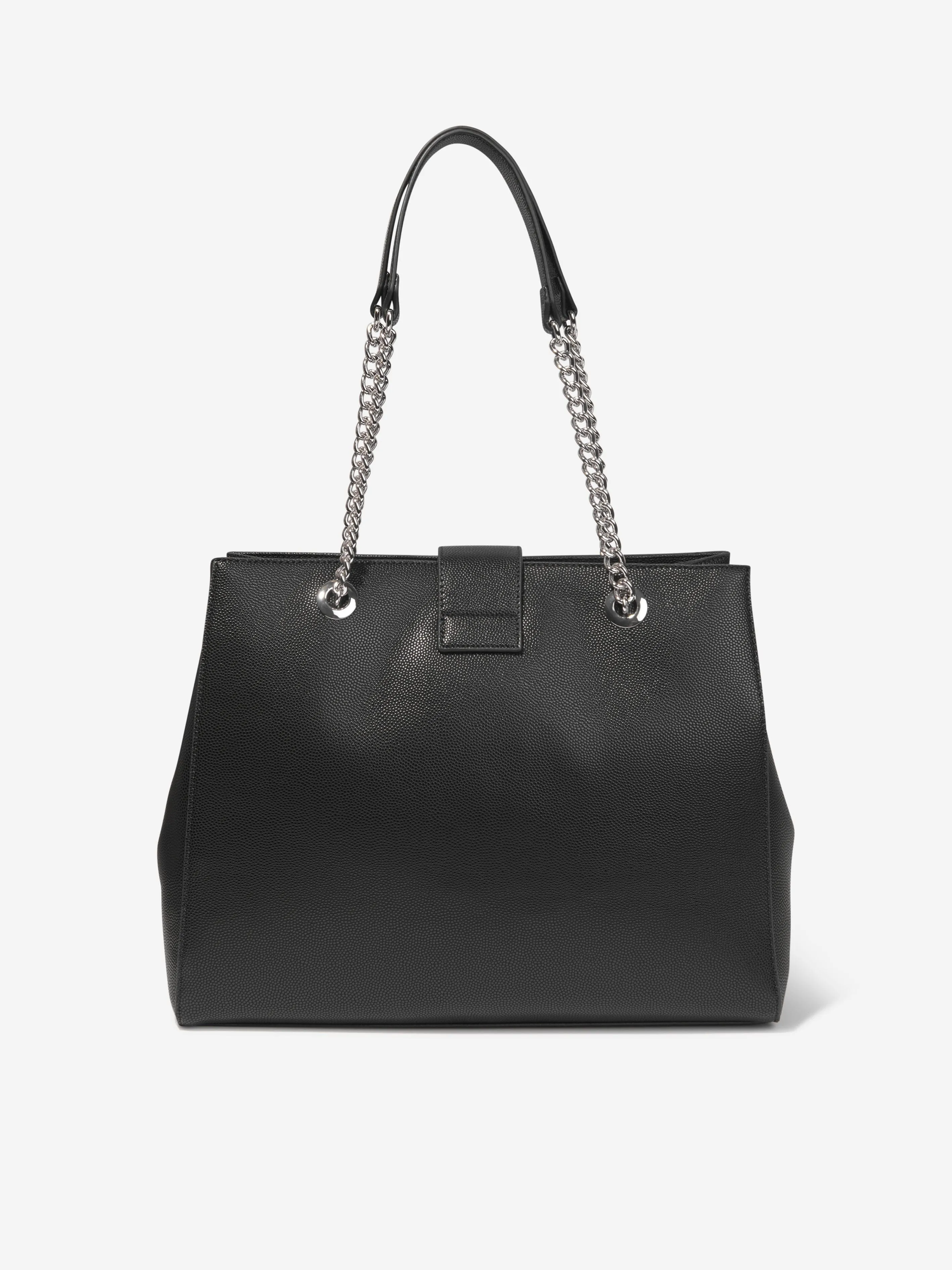 Valentino Girls Divina Shopping Bag in Black (W: 14cm)