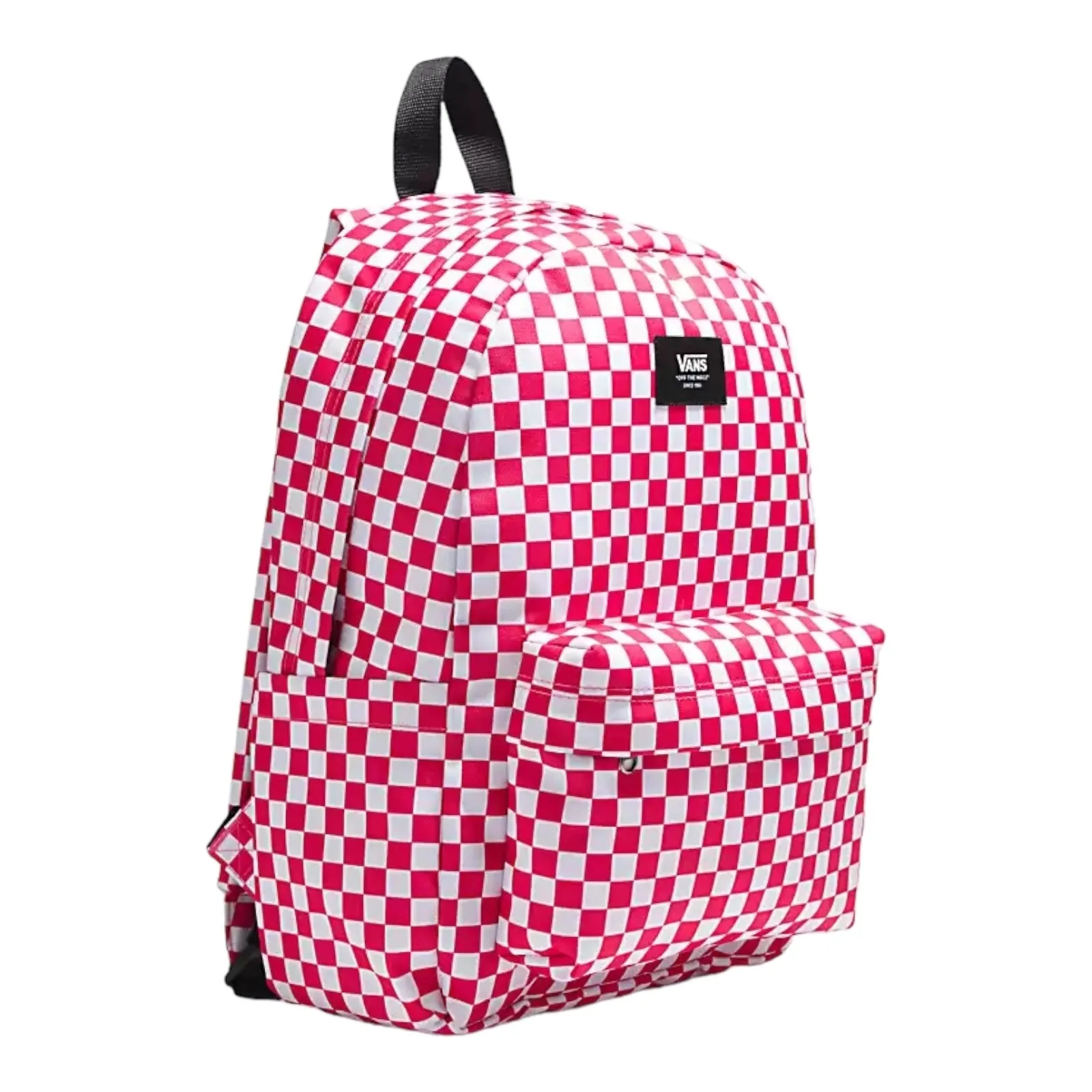 Vans Kids Old Skool Grom Check Backpack Honeysuckle