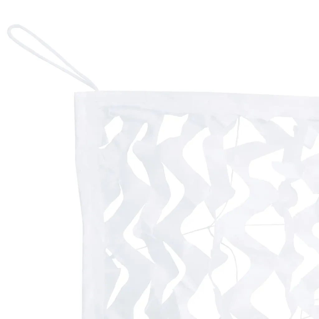 vidaXL Camouflage Net with Storage Bag 525x205 cm White