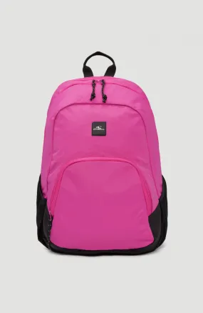 Wedge Backpack | Fuchsia Red