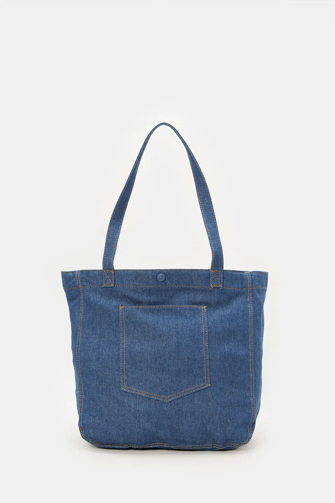 Women Blue Shopper Bag