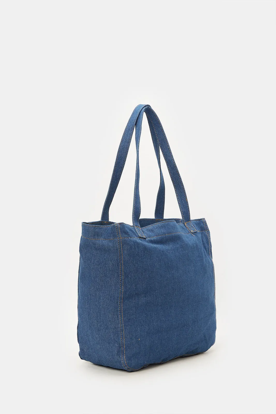 Women Blue Shopper Bag