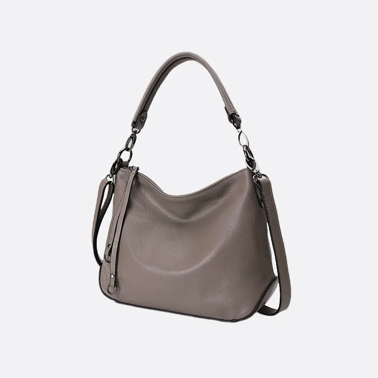 Women's genuine cowhide leather handbag Bora V2 design