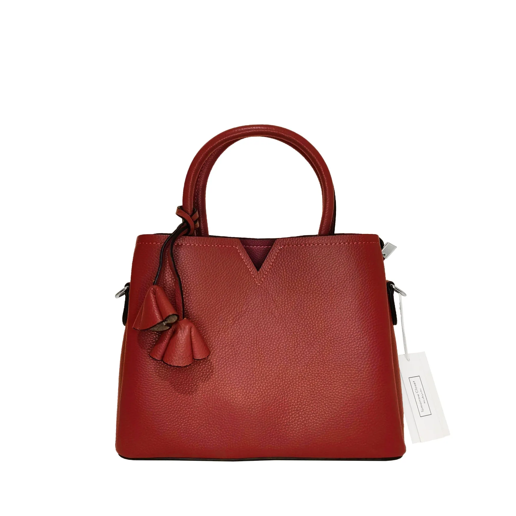 Women's genuine cowhide leather handbag Kriz design