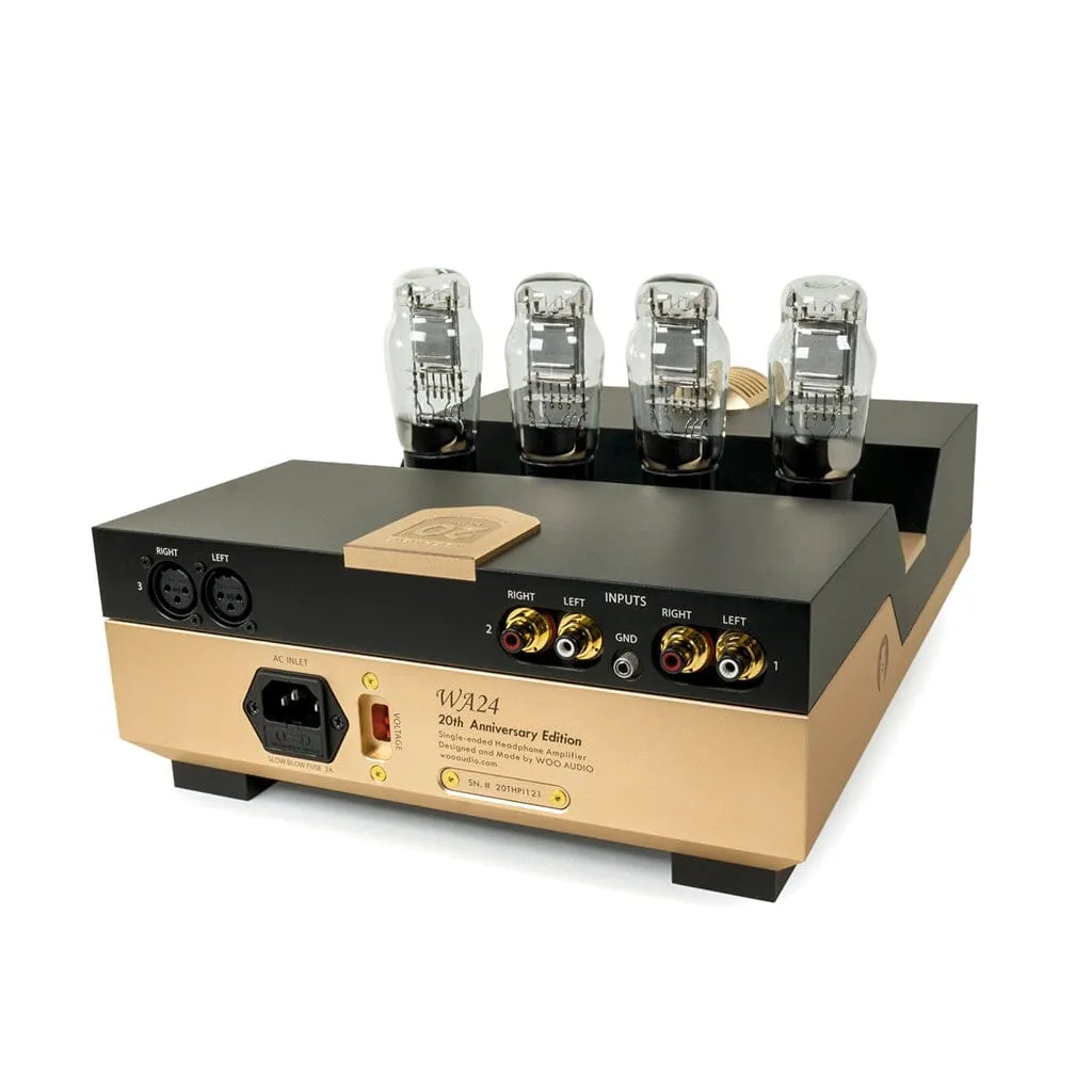 Woo Audio WA24 Headphone Tube Amplifier - 20th Anniversary Edition