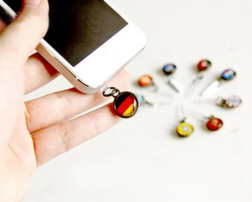 World Cup Series Handmade Headphone Jack Plug - Portugal